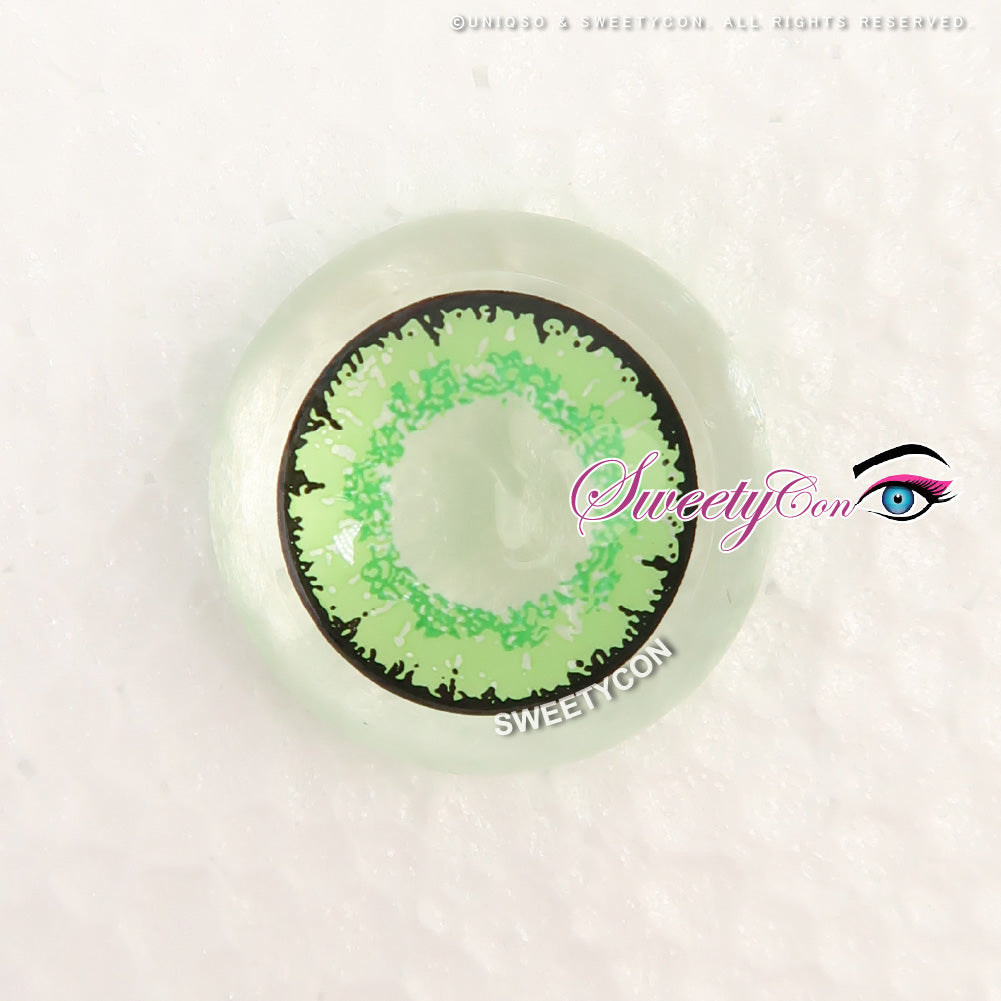 Sweety Queen Light Green (1 lens/pack)-Colored Contacts-UNIQSO