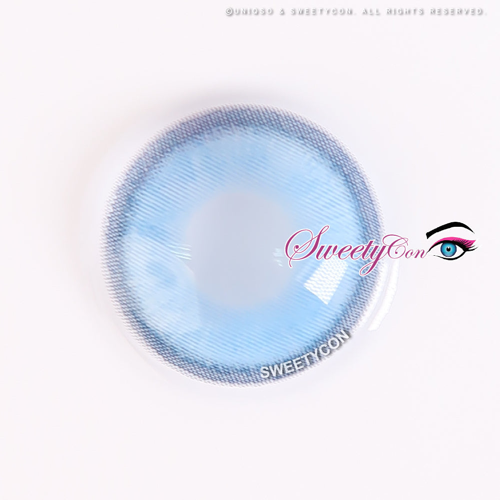 1 Day Sweety Star Tears Blue (10 lenses/pack)-Colored Contacts-UNIQSO