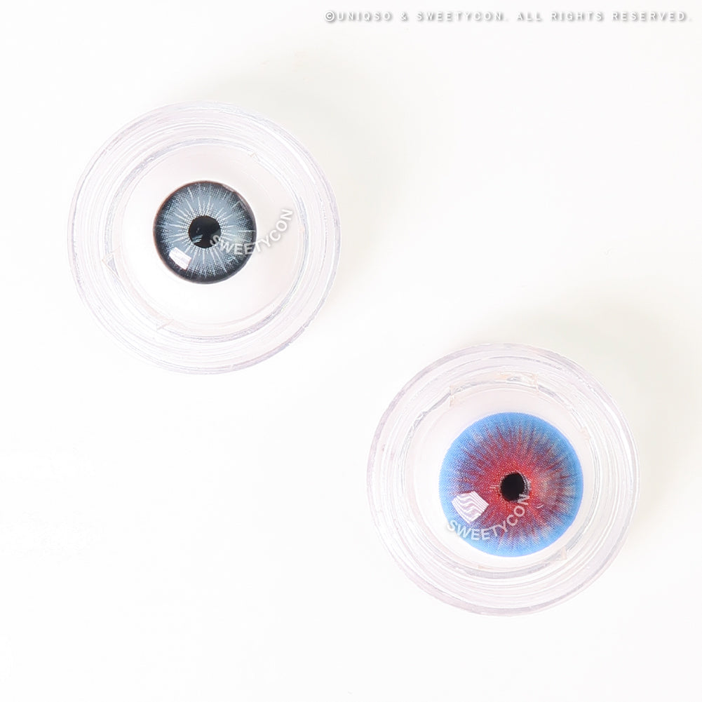 Sweety Mini Sclera Mystic Flame (1 lens/pack)-Mini Sclera Contacts-UNIQSO