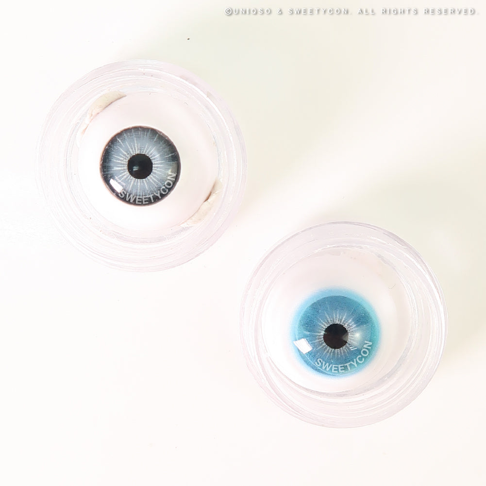 Sweety Monaco Blue (1 lens/pack)-Colored Contacts-UNIQSO