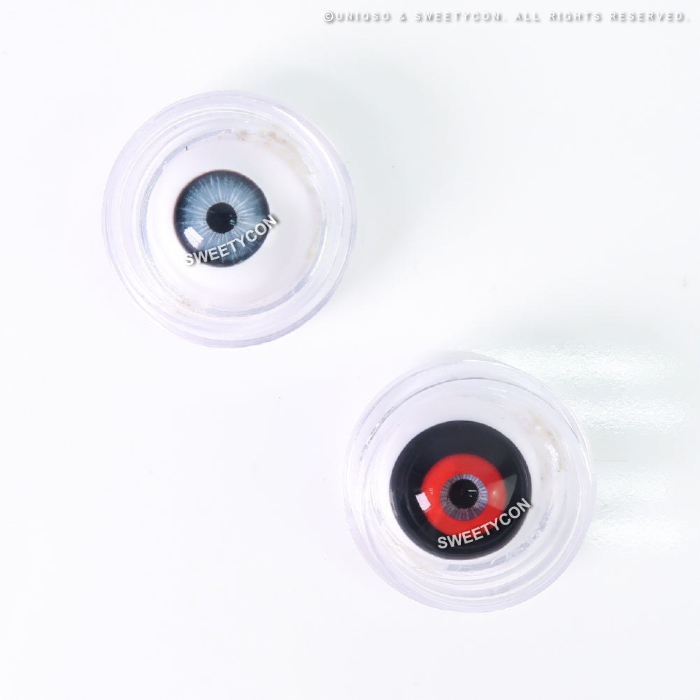 Sweety Mini Sclera Lens Red Ghouls (1 lens/pack)-Mini Sclera Contacts-UNIQSO