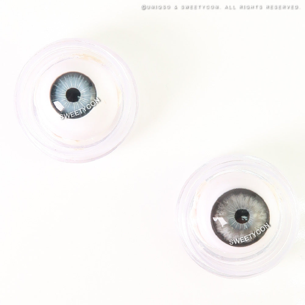 Sweety Stardust Gray (1 lens/pack)-Colored Contacts-UNIQSO