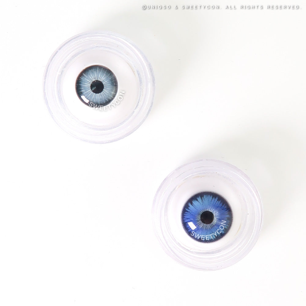 Sweety Mystic Wing Blue (1 lens/pack)-Colored Contacts-UNIQSO