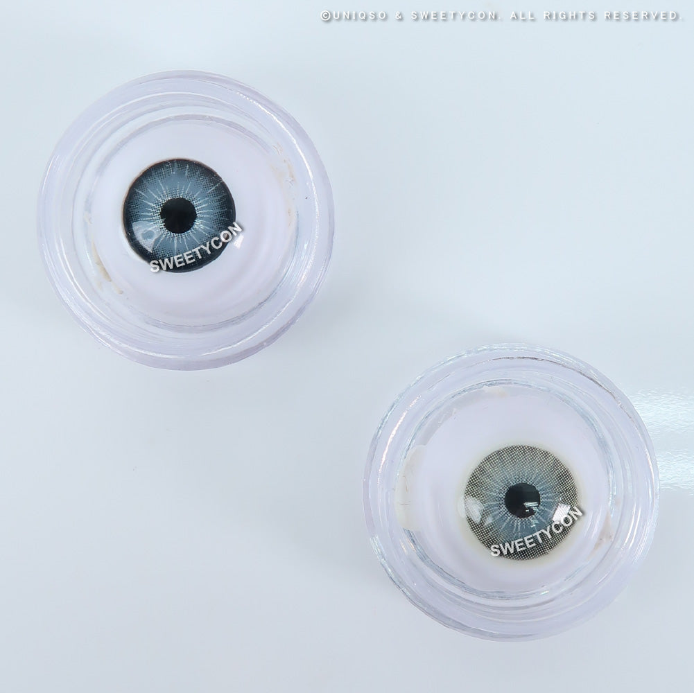 Sweety Hidrocor Graphite (1 lens/pack)-Colored Contacts-UNIQSO