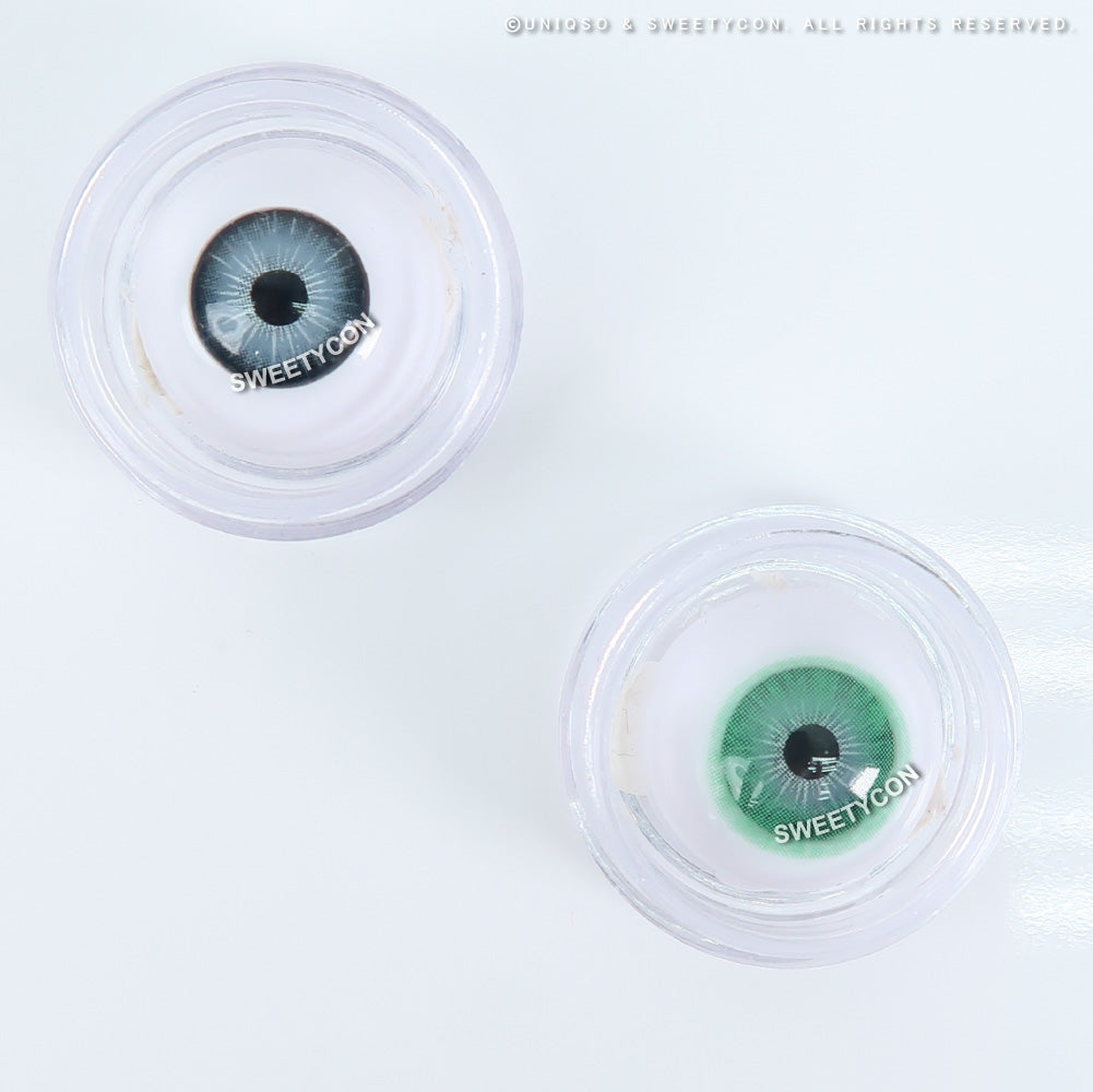 Sweety Hidrocor Verde (1 lens/pack)-Colored Contacts-UNIQSO