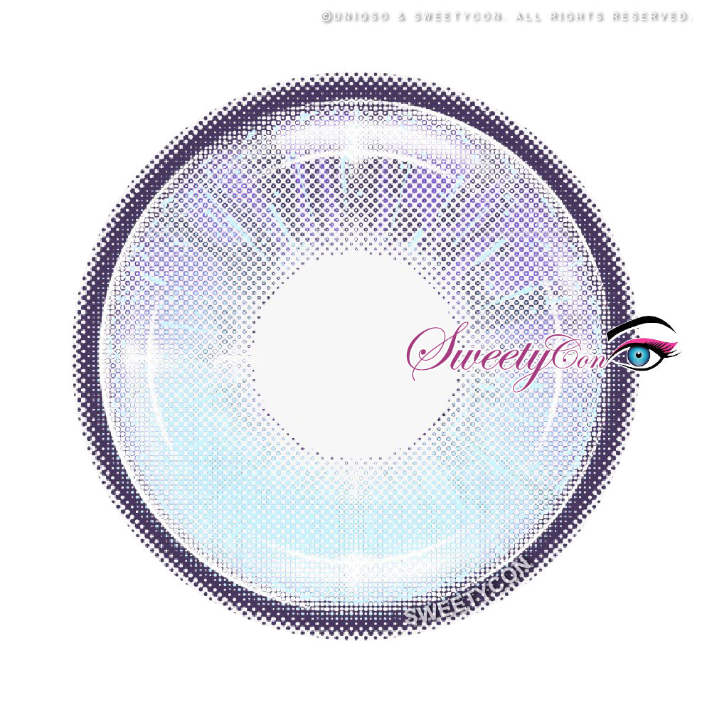 Sweety Vista Violet (1 lens/pack)-Colored Contacts-UNIQSO