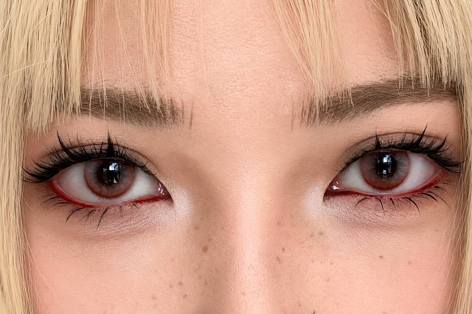 Sweety Crazy Witch Tears Grey (1 lens/pack)-Crazy Contacts-UNIQSO