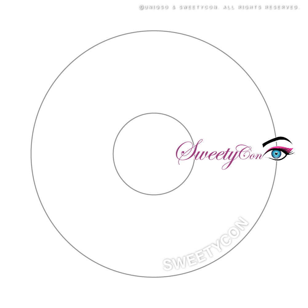 Sweety Mini Sclera White Out (1 lens/pack)-Mini Sclera Contacts-UNIQSO