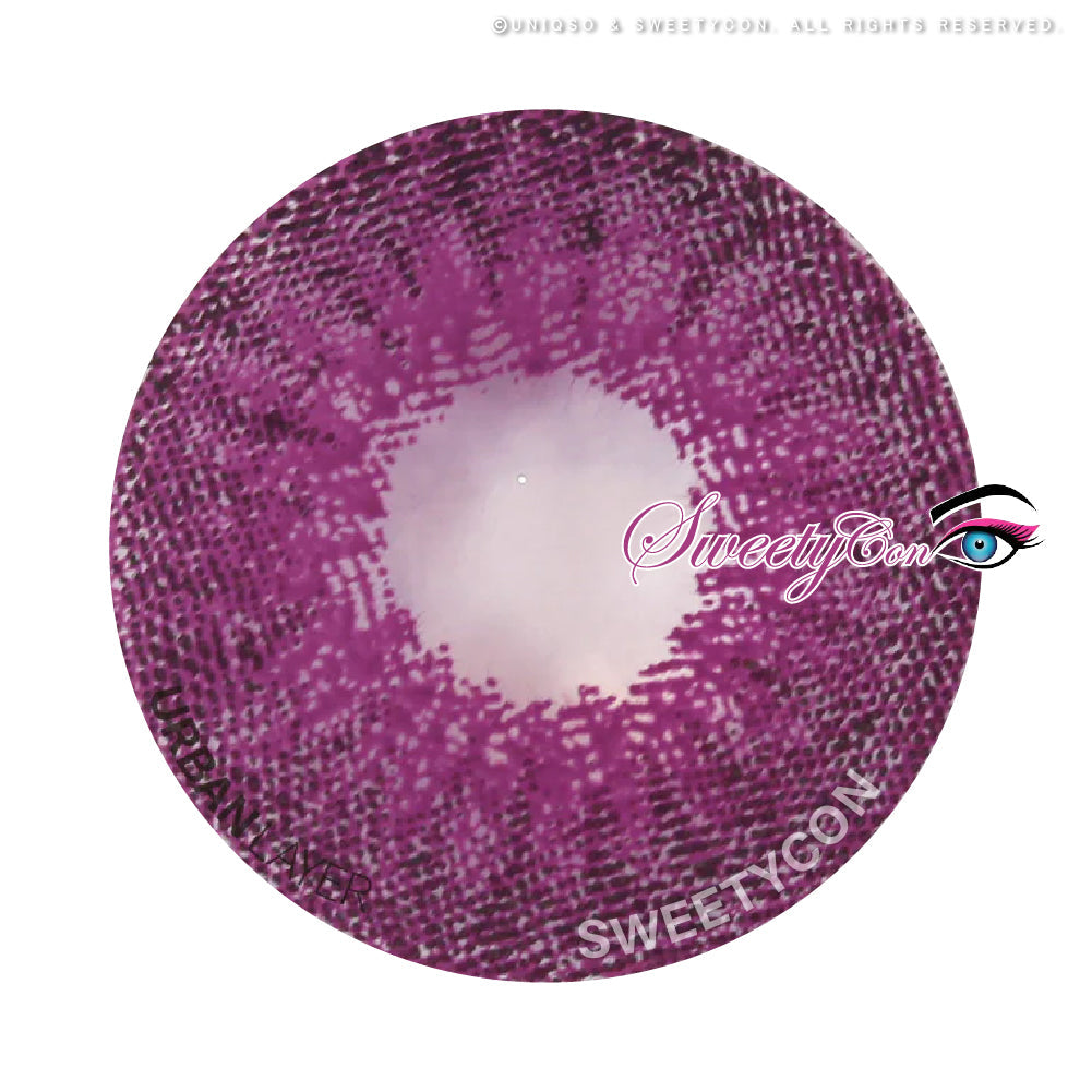 Sweety Mini Sclera Violet Devil (1 lens/pack)-Mini Sclera Contacts-UNIQSO