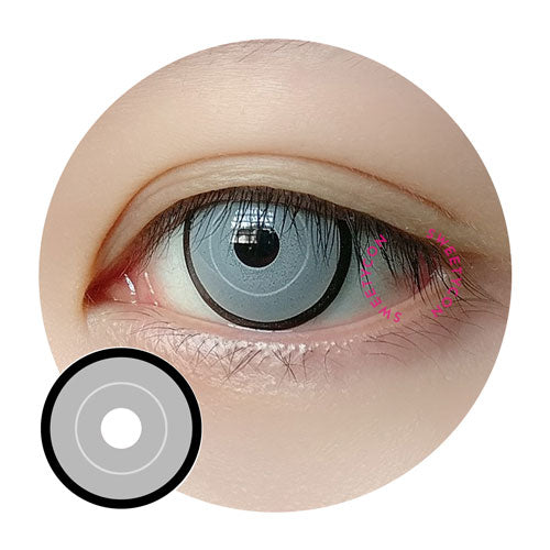 Sweety Mawaru Grey (1 lens/pack)-Colored Contacts-UNIQSO