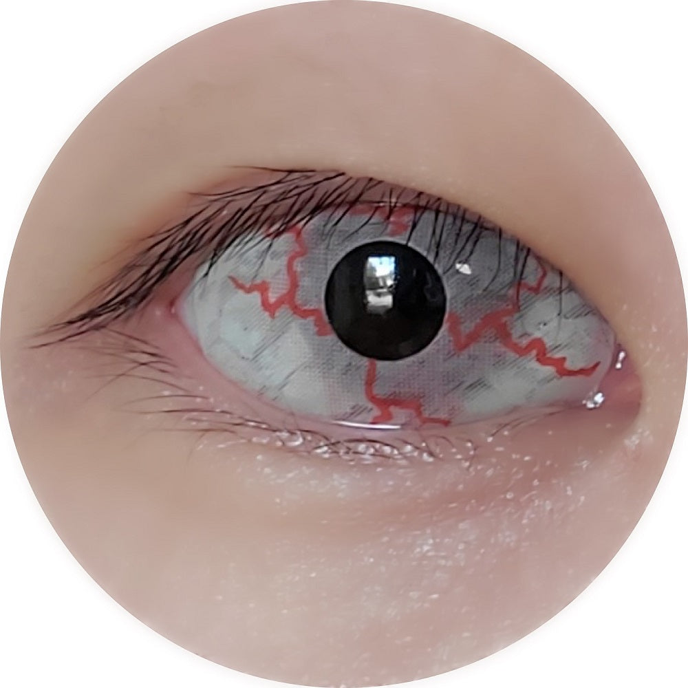 Sweety Sclera Contacts - Red Vein (1 lens/pack)-Sclera Contacts-UNIQSO