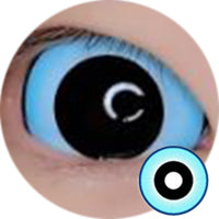 Sweety Blue Doll Sclera Contacts (1 lens/pack)-Sclera Contacts-UNIQSO