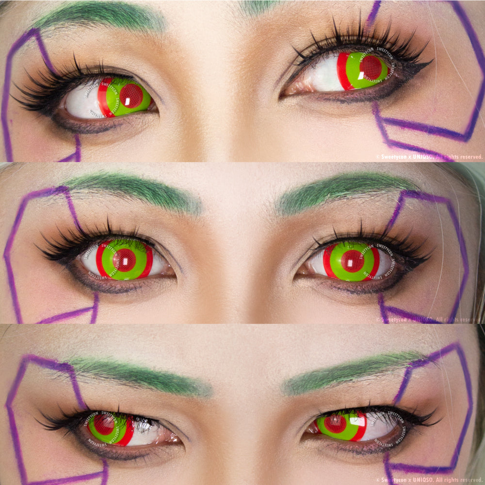 Sweety Mini Sclera Cyberpunk Rebecca (1 lens/pack)-Mini Sclera Contacts-UNIQSO