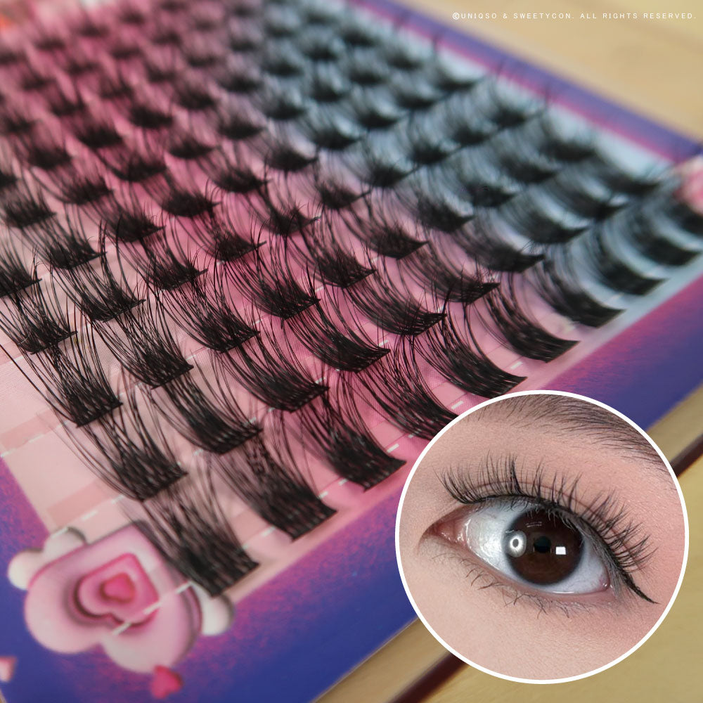 Upper Lash - Lush Wild D Curl-Fake Eyelash-UNIQSO