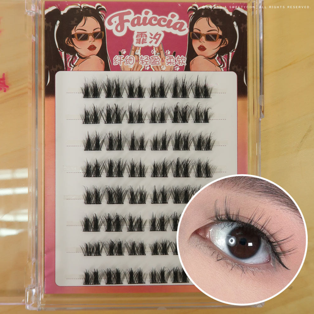 Upper Lash - Fluffy Little Devil-Fake Eyelash-UNIQSO