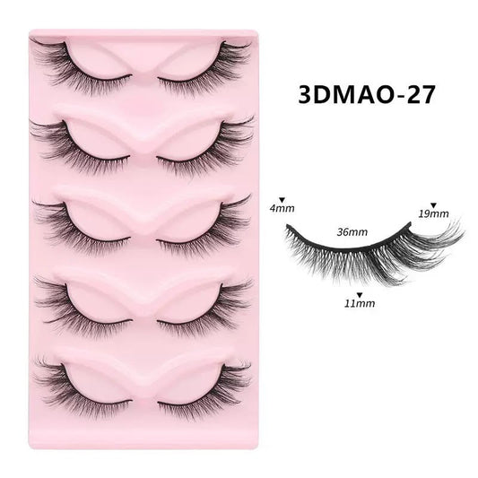Catstrike Feather Eyelashes-Fake Eyelash-UNIQSO