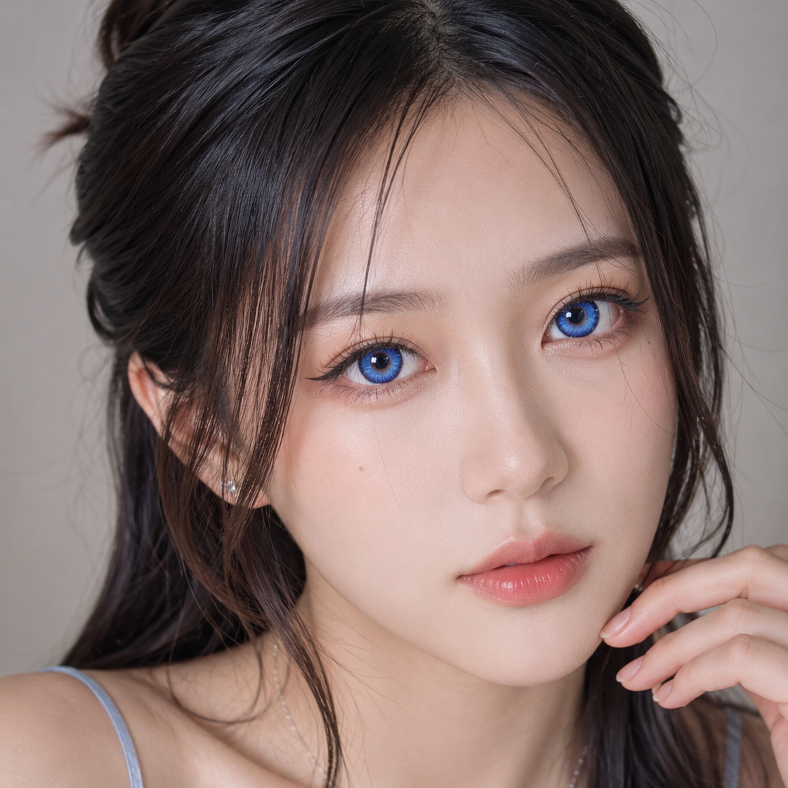 Sweety Mystic Wing Blue (1 lens/pack)-Colored Contacts-UNIQSO