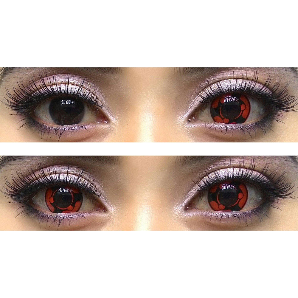 Sweety Madara Eternal Mangkeyo Sharingan (1 lens/pack)-Colored Contacts-UNIQSO