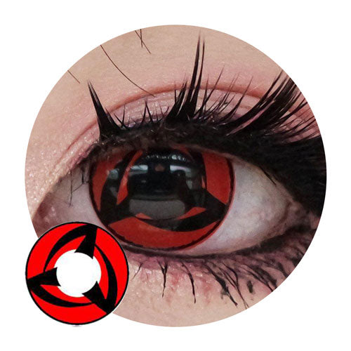 Sweety Kakashi / Obito Mangekyou Sharingan (1 lens/pack)-Colored Contacts-UNIQSO